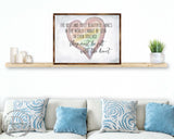 Most Wonderful Things Must Be Felt With the Heart - Bedroom Wall Art - Valentines Gift - Contemporary Decor - Gift for Her - ?ÿ Anniversary Gift - Wall Decor - 310337