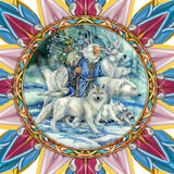 Cool Winds Father Winter Animals Tree Topper Wooden Decor by J. Bergsma  - Santa Snowman Decor - 89521-JB