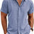 Men's Shirt Short Sleeve Casual Buckle - Lootquake
