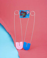 Halloween Costumes Giant Baby Diaper Pins Blue