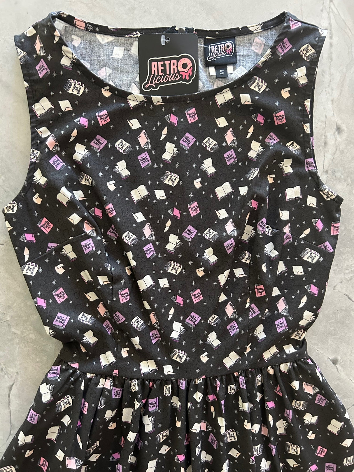 Magic Books Vintage Dress