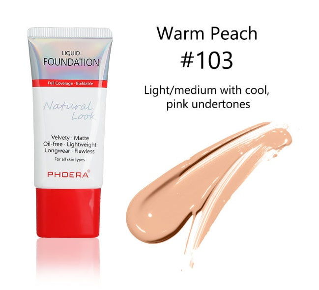 Matte, Silky, Tube Liquid Foundation, Ladies Products - Lootquake