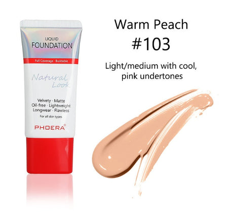 Matte, Silky, Tube Liquid Foundation, Ladies Products - Lootquake