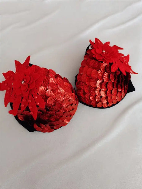 Handmade Sequined Mermaid Scale Bikini Lingerie - Lootquake