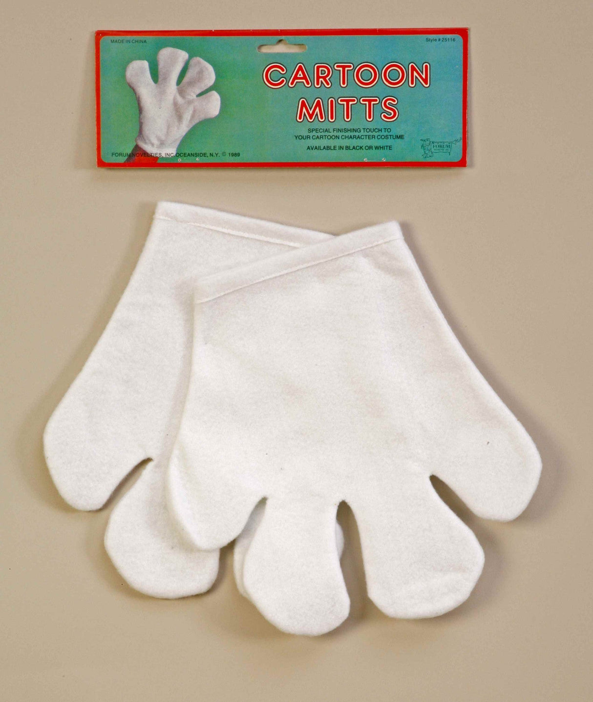 Halloween Costume Felt Cartoon Mitts