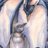 Arte mural de vida silvestre "Sno Buddy Like You" - J. Bergsma - Decoración navideña de vida silvestre - 8591659W-JB