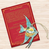 Fish Wooden Ornaments by G. DeBrekht - Coastal Holiday Decor - 8198537