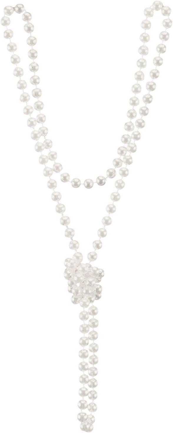 Roaring Twenties Flapper Bead Necklace Costume Accessory
