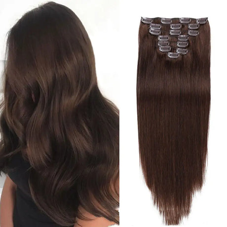 Non-marking hair extension live wig - Lootquake