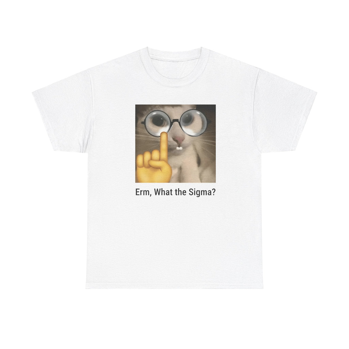 Erm, What the Sigma? Meme T-Shirt – Funny Internet Humor Graphic Tee