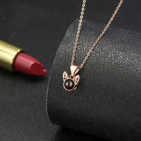 925 Silver Personalized Cute Cat Necklace For Women - Lootquake