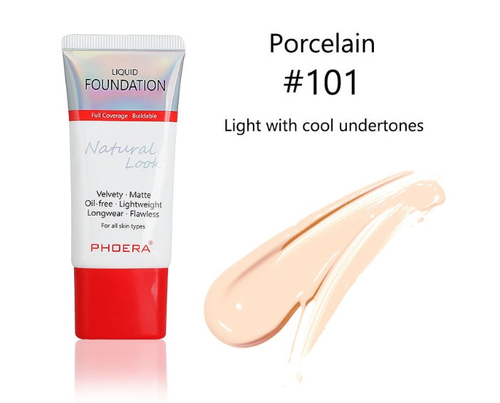 Matte, Silky, Tube Liquid Foundation, Ladies Products - Lootquake