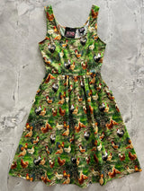 Spring Chicken Fit & Flare Dress - XS only, 1 left!
