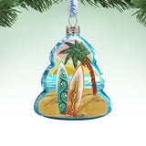 Tree Block Mercury Glass Ornament by G. DeBrekht - Coastal Holiday Decor - 776274
