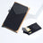Metal Card Holder, Money Clip Aluminum Alloy Lycra Cloth - Lootquake