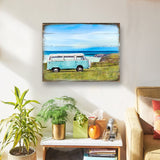 Spangler Van Wood Wooden Coastal Wall Art by Nature Wonders - Coastal Sea-Life Decor - 95269B