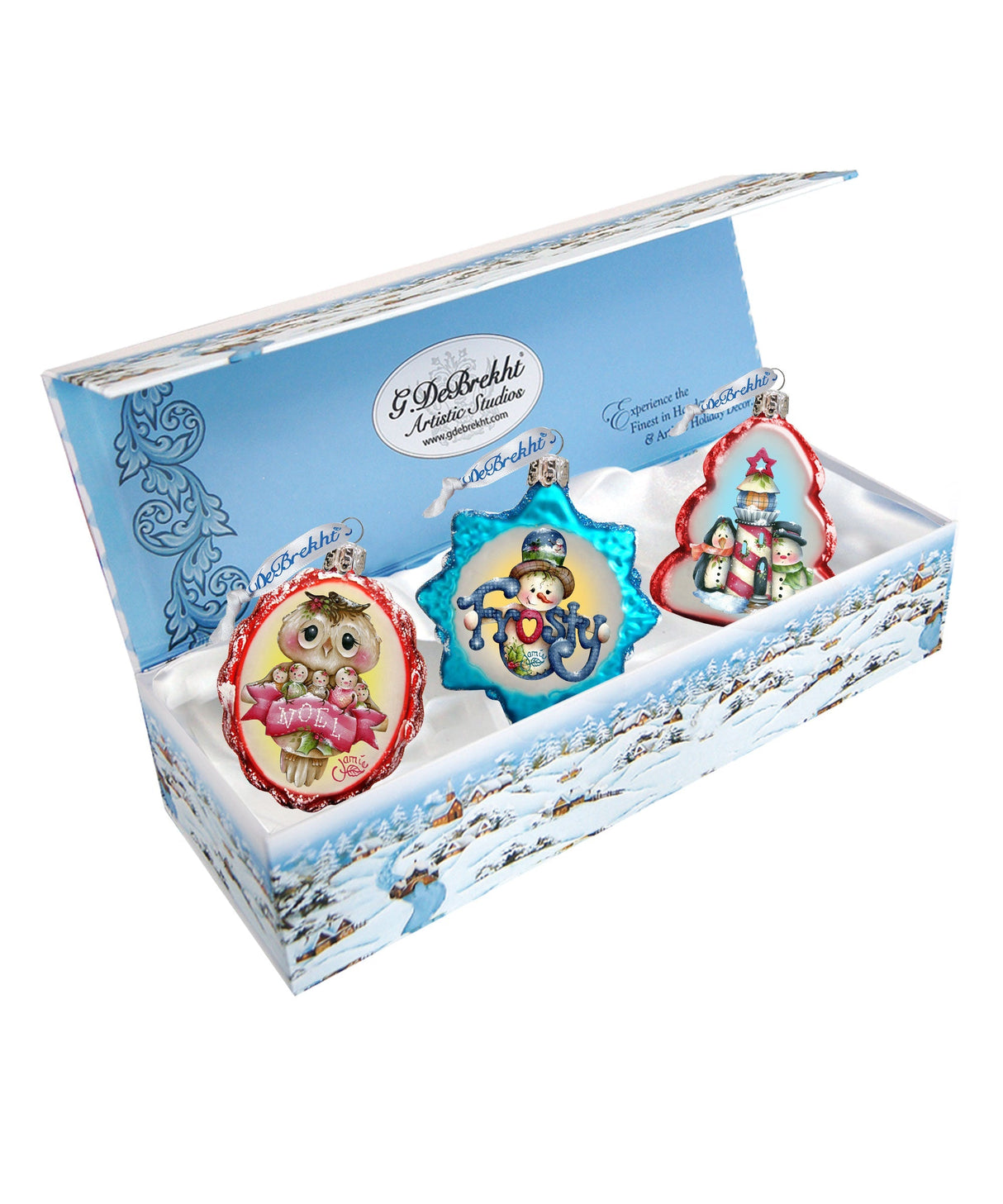 Adornos navideños de cristal de mercurio de Jamie Mills-Price - Decoración navideña - 770138S3-MP