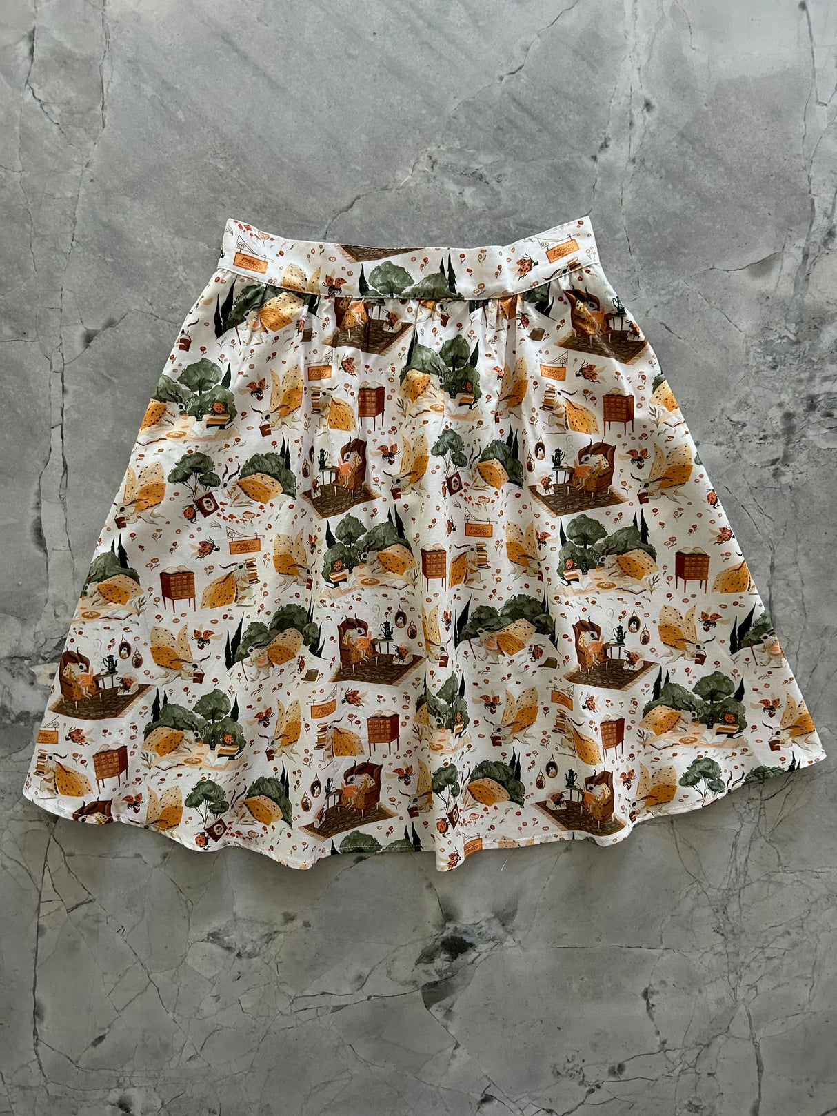Novel Nook A-line Skirt