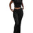Casual Solid Color Slim Fit Two-piece Pants Set, Short Sleeved Round Neck T-shirt And Tight Flared Pants Sports Pants Clothing, Women's Clothing - Lootquake