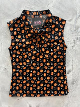 Jack-o’-lantern Bow Top