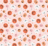 Pink Jack-o’-lantern Bow Top