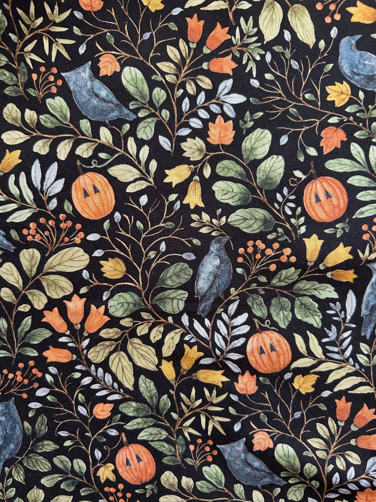 Pumpkin Foliage Midi Dress