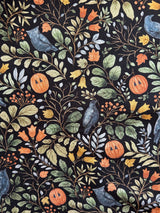 Pumpkin Foliage Midi Dress