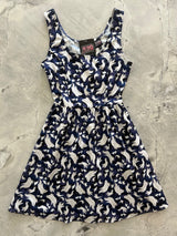 Flying Ghosts Shorter Length Fit & Flare Dress