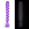 Luminous Fluorescent Chemical Fiber Wig Big Braid