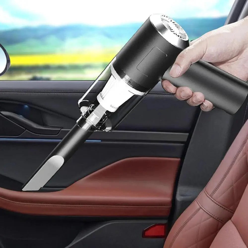 5500Pa ABS Auto Handheld Vacuum Cleaner, Car Accessories Novelties, Powerful Wireless Car Vacuum Cleaner, Car Gadgets, 1200mAh
