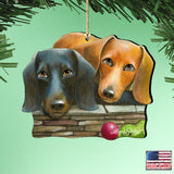 Where Is the Ball Wooden Ornaments Pets by Laura Seeley - Pets Dog and Cats Decor - 8511016-LS