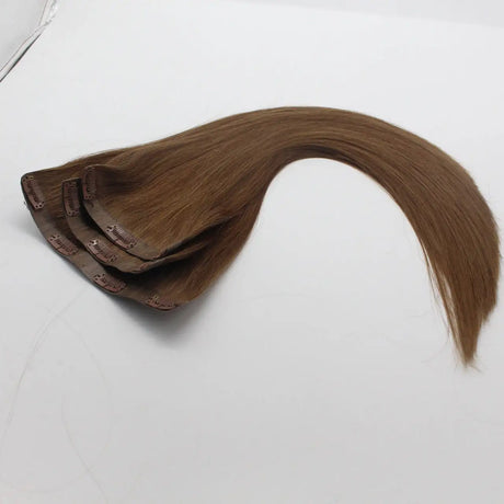 Clip hair clips in human hair extension - Lootquake