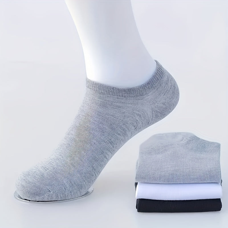 1/5/10 paires de chaussettes basses pour homme, respirantes et confortables, pour le printemps et l'été