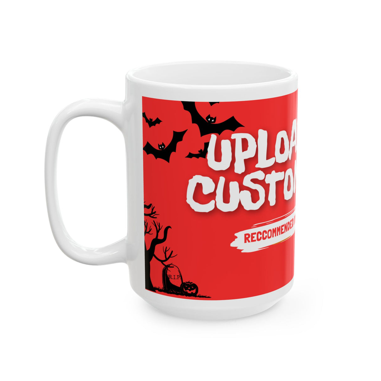 [UPLOAD YOUR DESIGN] Spooky Halloween Ceramic Mug