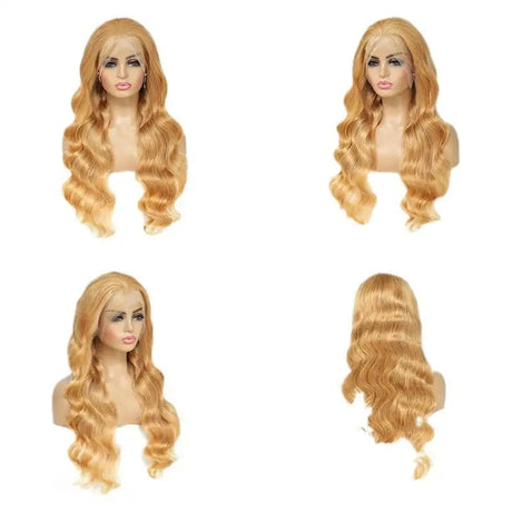 Human Hair Wig Front Lace All Real Hair 13 X4 Headgear - Lootquake