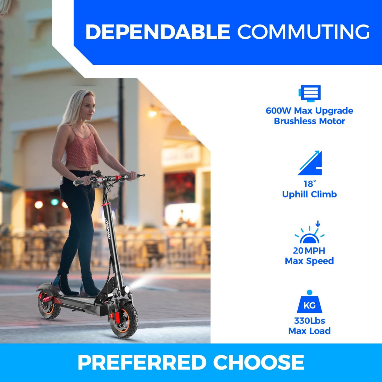 1 Ninebot M4 Adult Electric Scooter - Foldable Commuter Model with 600W Motor, 10-inch Pneumatic Tires, Dual Suspension & Braking System, Cruise Control, Seat for Pets, 31-Mile Range, Fast Charging, Black Aluminum Alloy, U.S.