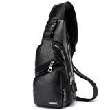 Waterproof casual one-shoulder messenger bag - Lootquake
