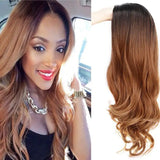 Wig foreign trade wig female gradient chemical fiber wig wig - Lootquake