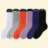 Lot de 3 paires de chaussettes mi-mollet classiques pour femme, grandes tailles, confortables et souples, pour un usage quotidien