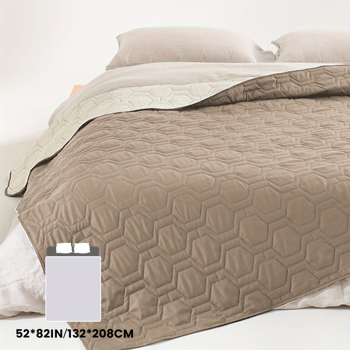 1 funda de cama para perro y manta para mascotas, sofá, colchón, protector de incontinencia para coche, funda de sofá para la mayoría de gatos y perros.