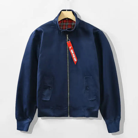 European Stand Collar Fashion Slim Casual Coat Jacket Men - Lootquake