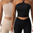 2 Pieces Sports Bra Athletic Running Sports Bra - Lootquake