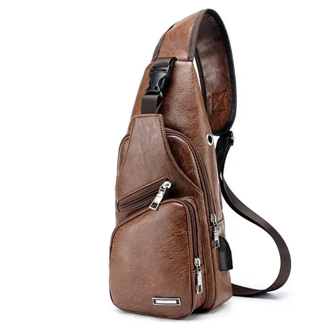 Waterproof casual one-shoulder messenger bag - Lootquake