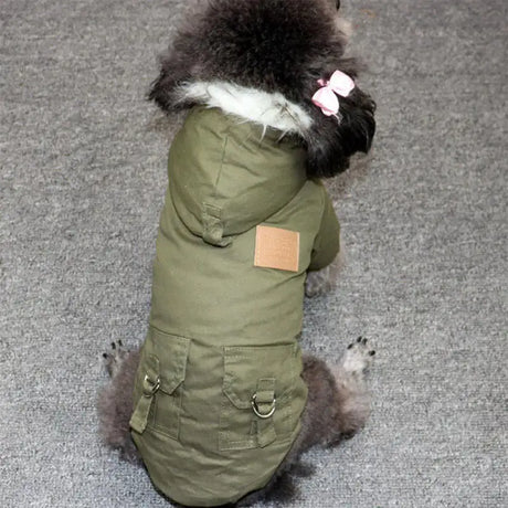 Double-layer plus fleece pet clothes - Lootquake