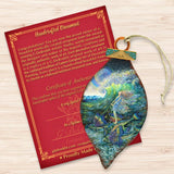 Adornos de madera "Sueño de surfistas" de Josephine Wall - Decoración costera con vida marina - 845622-JW