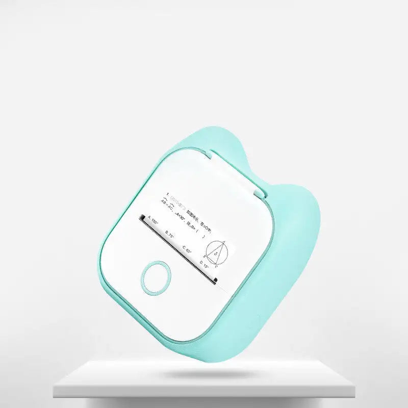 Portable Mini Printer for Students and Hobbyists, Bluetooth Thermal Label Printer - Lootquake