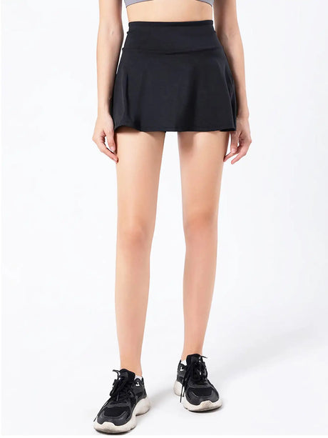 Women's Pleated Tennis Skirts Athletic Workout Running Sports Golf Skorts Volleyball - Lootquake