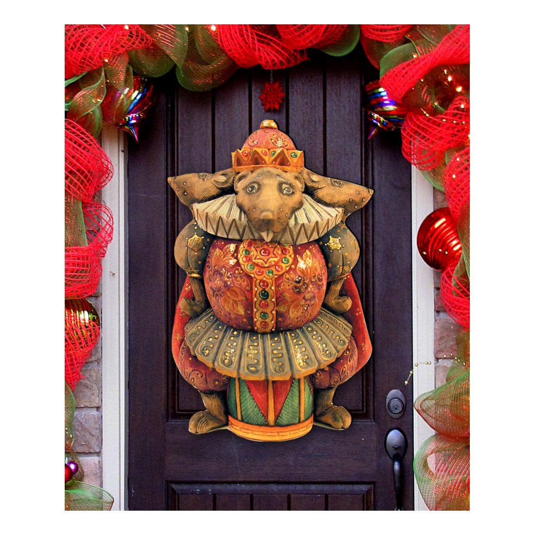 Jester Holiday Door Decor by G. DeBrekht - Thanksgiving Halloween Decor - 8153310H