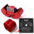 Fashion Jewelry Box Red Apple Christmas Gift Necklace Eternal Rose For Girl Mother's Day Valentine's Day Gifts With Artificial Flower Rose Flower Jewelry Box - Lootquake