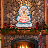 My First Christmas Door Decor by G. DeBrekht - Christmas Santa Snowman Decor - 8117810H-MFC